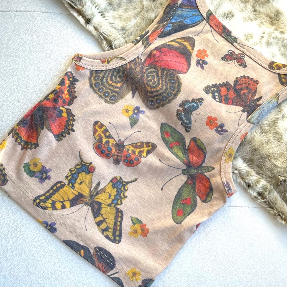 NGOrder Butterfly Tank Top 🦋 Size 4 🦋 New Girl Order